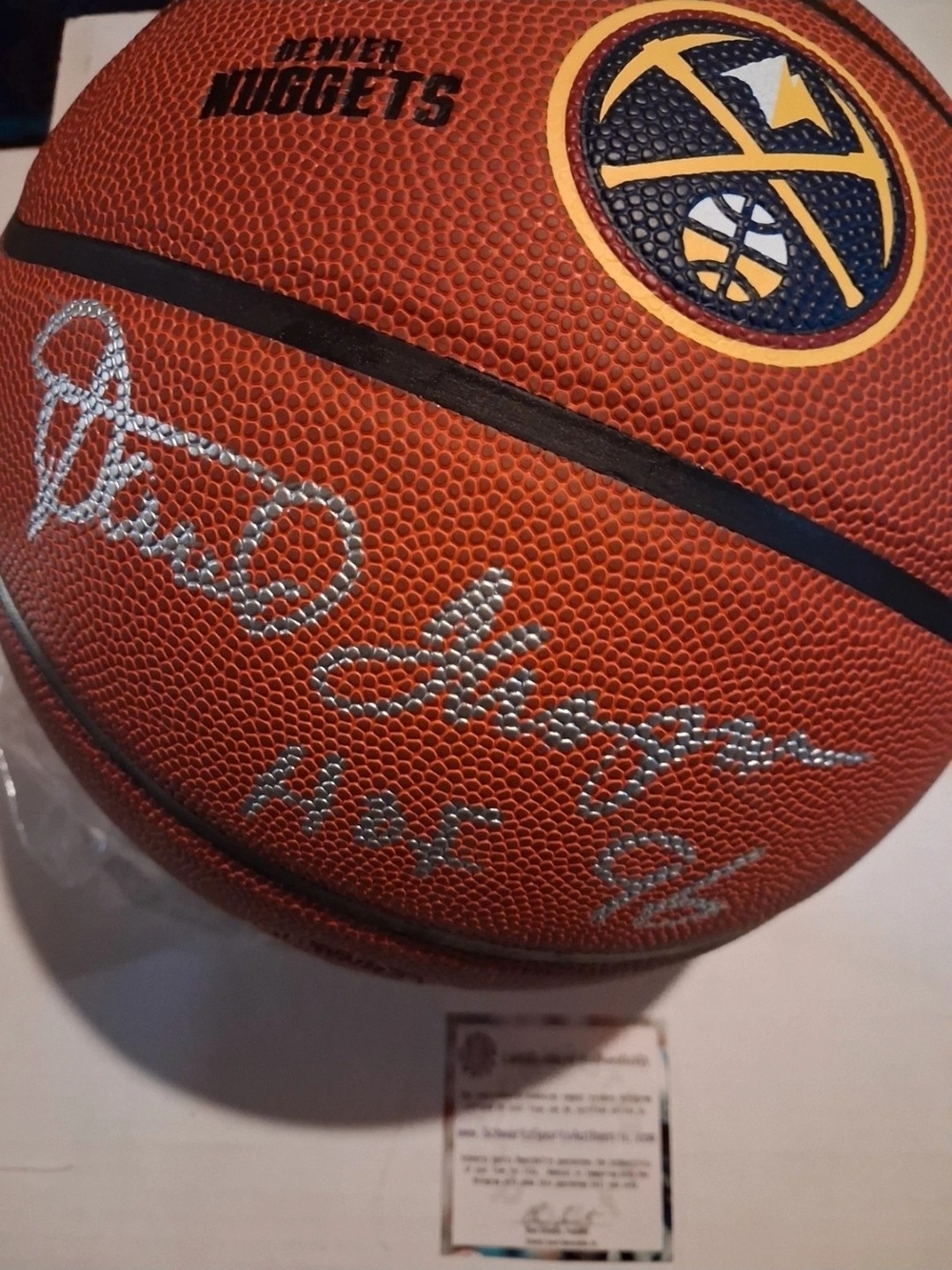 Autograph Basketball - Orange